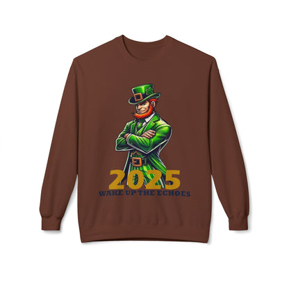 Notre Dame Crewneck Sweatshirt - 2025 Wake Up The Echoes