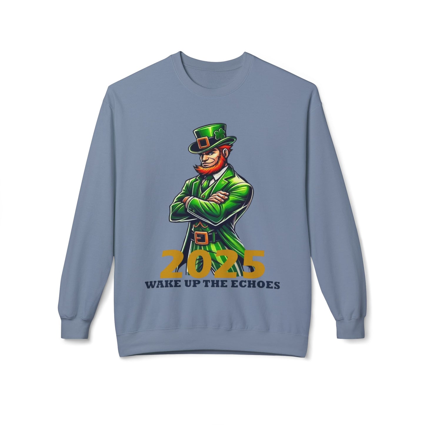 Notre Dame Crewneck Sweatshirt - 2025 Wake Up The Echoes