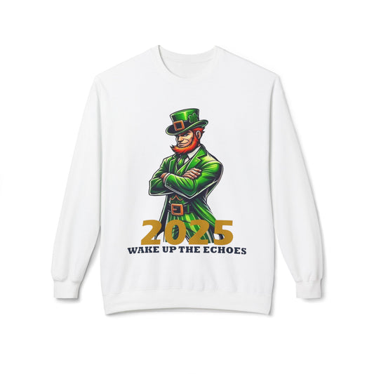 Notre Dame Crewneck Sweatshirt - 2025 Wake Up The Echoes